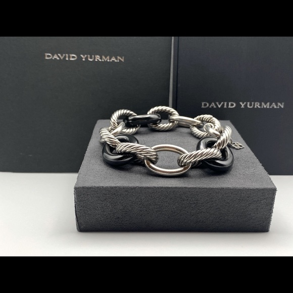 David Yurman Extra Large Oval Link Bracelet, 8.5" - Picture 3 of 16